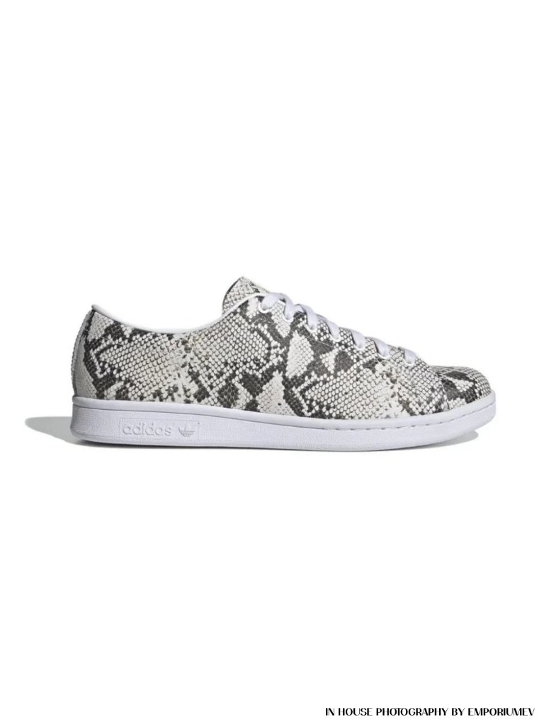 Adidas Stan Smith Aoh 001 X Hyke White Men Women Python Print 7.5 Us Sneakers